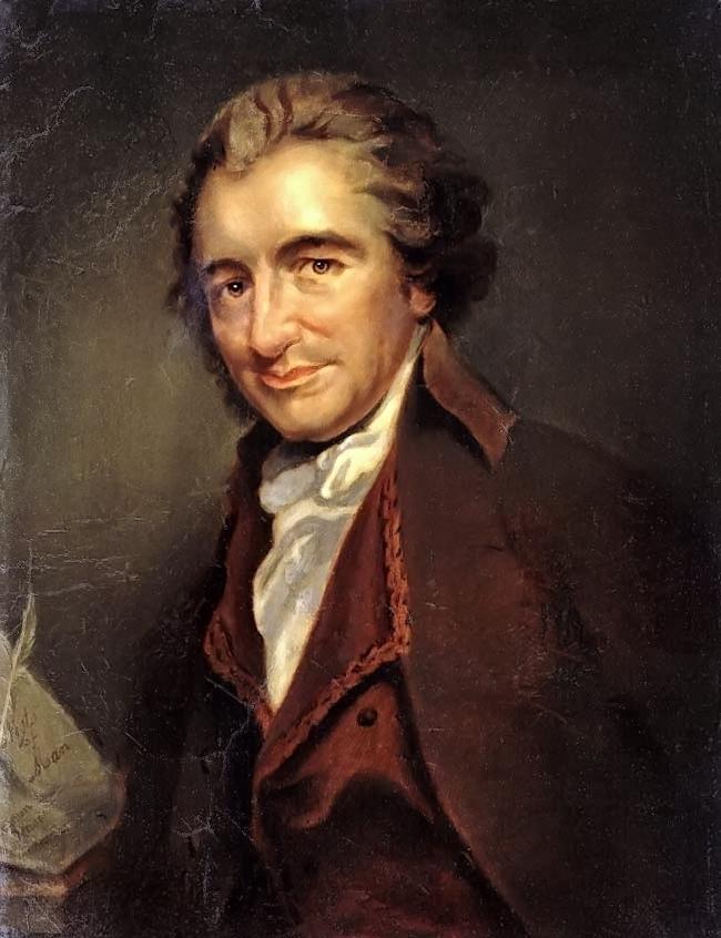 Thomas Paine (il Senso Comune ) Nel gennaio del 1776 incomincia a diffondersi lo scritto il Senso comune di T.Paine, che,diffuso a migliaia di copie, muta profondamente l animo di molta gente (G.