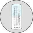 Esistono vari modelli di rifrattometro, tutti dotati della funzione di compensazione della temperatura (ATC).