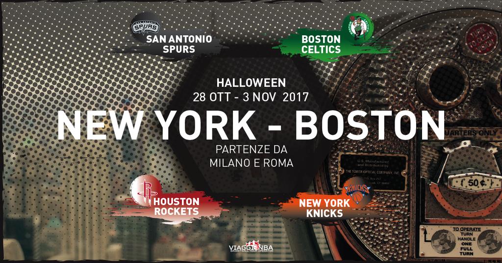 NEW YORK-BOSTON Halloween 2017 28 ott. - 3 nov.