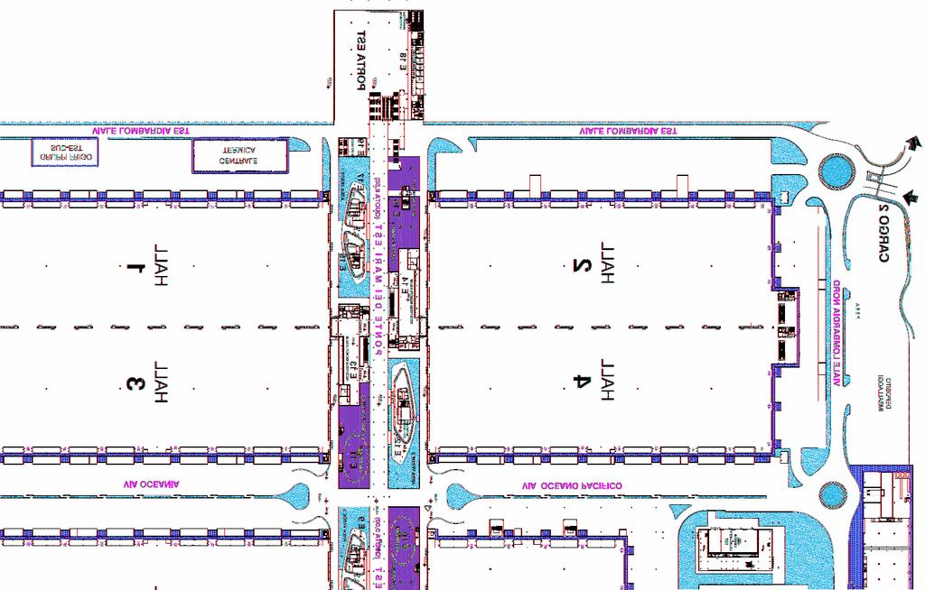 EXPO Ferroviaria 2017, 3-5 Ottobre 2017 Strada Statale del Sempione, 28-20017 Rho, Milano INGRESSO Park auto CARGO 1 HALL 2 P4 INGRESSO