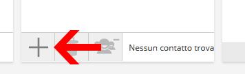Creare un nuovo contatto Nella sezione contatti si avrà tutto l elenco dei