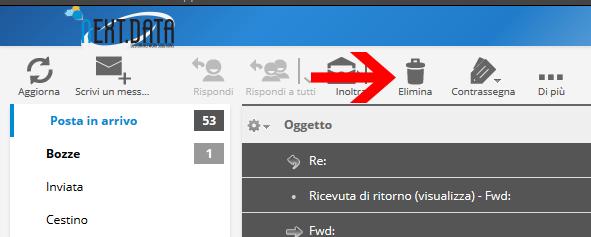 webmail saturo La piattaforma ha un limite di spazio che se occupato totalmente manda in blocco la casella per questioni di sicurezza.