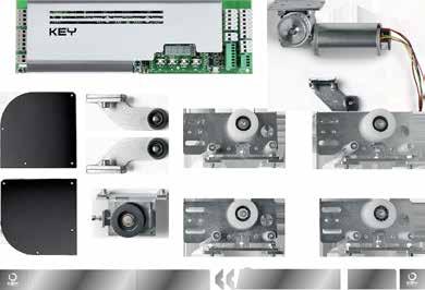 PA152LK: COMPOSIZIONE AUTOMAZIONE A MISURA CODICE DESCRIZIONE PREZZO PA152LK Gruppo movimentazione per 2 ante (1 pz) 1.