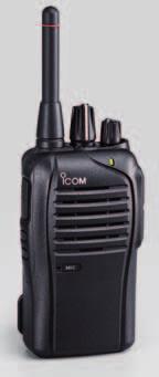 RICETRASMETTITORI PMR446 ICOM IC-F27SR Estremamente robusta ed affidabile, è stata pensata per un utilizzo continuo e prolungato nel tempo ed equipaggiata con un altoparlante da 800 mw (tipici), per