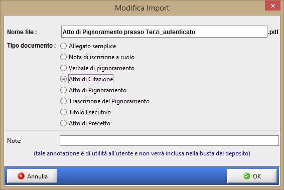 Modificare il Pdf ottenuto (Vedi Guida per modifica file PDF) inserendo l attestazione di conformità ai sensi dall art 18 dl 132/2014 e successiva legge di conversione 162/2014 (vedi Facsimile