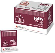 punti per pinzatrici modello "jolly oro" universali per pinzatrici primula e leone con passo mm.