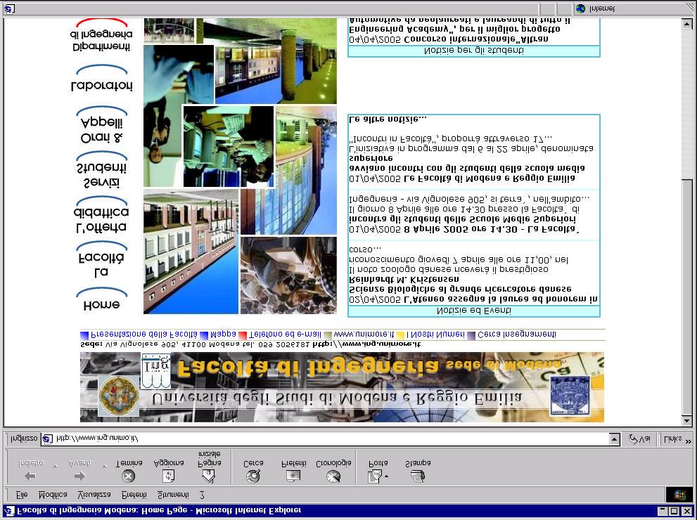 Informazioni: Portale Web Facoltà http://www.ing.unimo.