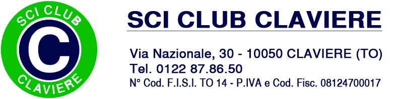 Cari amici, soci ed atleti, Claviere, Giugno 2016 A tutti i Soci, Atleti ed Amici dello Sci Club Claviere anche se molti nostri ragazzi si stanno preparando per gli allenamenti in ghiacciaio, per