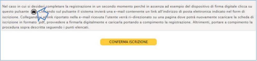 2. salvare il file.pdf scaricato sul proprio computer e provvedere a firmarlo digitalmente mediante il software in dotazione con il dispositivo di firma digitale; 3.