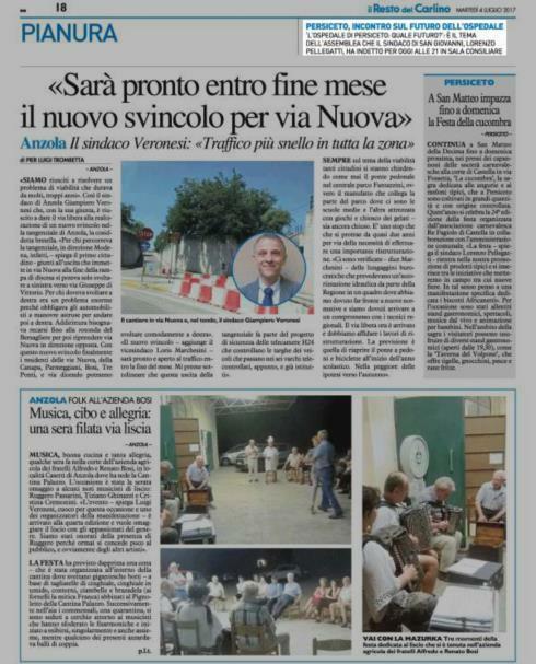 4 luglio 2017 Pagina 54 Il Resto del Carlino (ed.