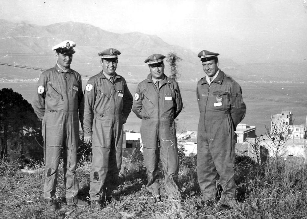 1967 Gaeta Equipaggio al seguito del Comandante della Legione di Roma, Col.