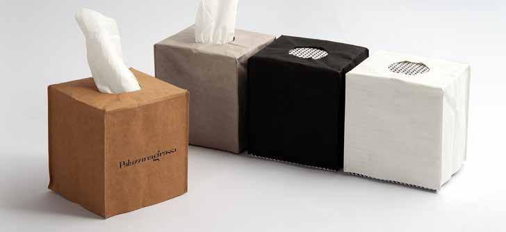 BATHROOM & ACCESSORIES - Paper tissues boxes BATHROOM & ACCESSORIES - Paper tissues boxes code: LBA915-LBA98507 articolo item: contenitore per fazzoletti paper tissues dispenser materiali materials: