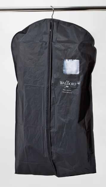 copriabito suit cover materiali materials: TNT 306 non-woven fabric