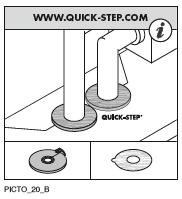 Usare una punta da trapano dello stesso diametro del tubo più 16 mm per la dilatazione. Praticare un foro nel pannello, nel punto in cui il tubo attraverserà il listello. 3.