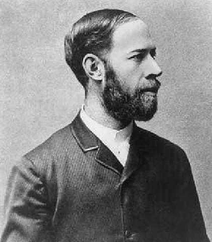 Il fisico tedesco Heinrich Rudolf Hertz (1857-1894) riuscì nel 1888 a generare onde elettromagnetiche e a verificare le previsioni teoriche