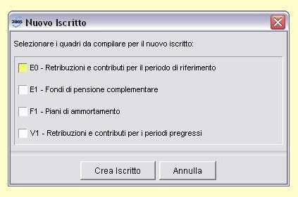 Con il prodotto DMA è possibile aggiungere un nuovo iscritto attraverso la selezione della voce Dati relativi agli iscritti, presente nella parte sinistra dello schermo, e scegliendo l opzione Nuovo