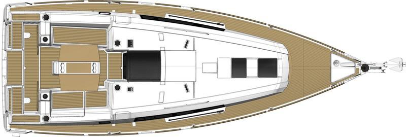 4 /7 10 Peso della zavorra deriva 2 151 kg 4,741 lbs Capacità acqua dolce: - Di serie 130 L 34 US Gal - Opzione 200 L 53 US Gal Capacità serbatoio carburante 130 L 34 US Gal Potenza motore 30 Hp 30