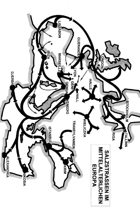 06 / Il sale La storia del sale Schede di lavoro 4/5 Le vie del sale Le persone che vivevano sulle coste del Mediterraneo impararono molti secoli fa a estrarre il sale dall acqua del mare.