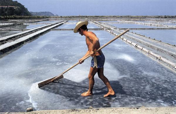 09 / Il sale Esperimenti Istruzioni 3/7 Il sale marino Produrre da soli il sale marino? Sì, si può! L ideale sarebbe naturalmente poter usare l acqua del mare.