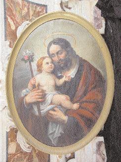 Fig. 14 Santo e Giovanni Battista Panario, San Giuseppe con Gesù Bambino.