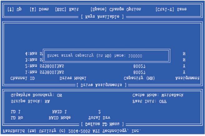 2. Premere di nuovo <Esc> per uscire dall Utilità. 3. Premere <Y> per riavviare il computer. La nuova unità logica RAID è stata creata con successo.