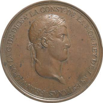 (1808-1833) Medaglia 1812 - Testa laureata a d.