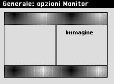 Immagine Scegli usando il dra and drop su quale porzione di schermo verrà visualizzata l immagine.