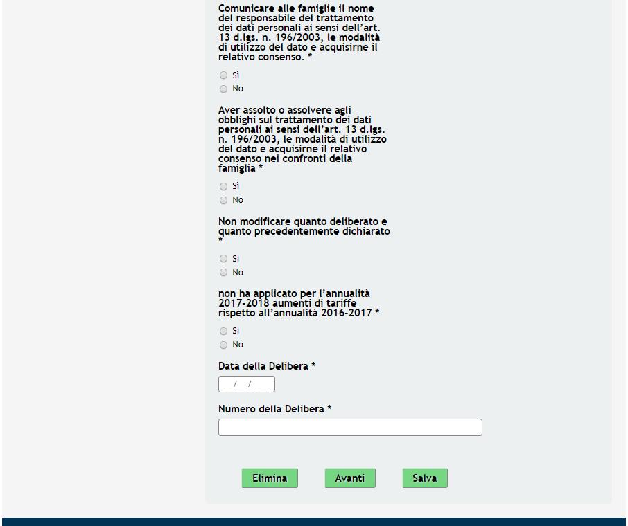 Figura 8 Modulo 1 Requisiti di accesso Nel primo modulo è necessario inserire le informazioni richieste.