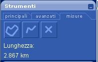 Calcolo della distanza tra due punti Viene restituita la