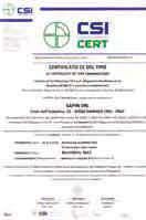 Lance antincendio certificate MED 0497. Certificate a norma UNI EN 15182-1 e 2. Art.