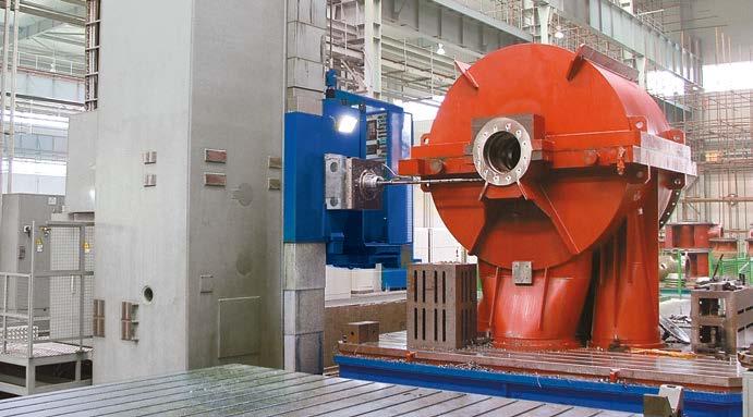 componenti casse turbine gas Gas turbine casing component machining
