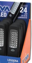 31500717 Torcia LED Nero/Grigio 12/48