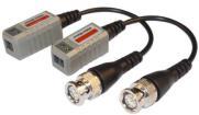 12Vdc 46,00 HR401T Video Balun, Trasmettitore attivo, 4 canali video. 4 ingressi BNC, 1 uscita RJ45. 12Vdc. 118,00 HR401R Video Balun, Ricevitore attivo, 4 canali video. 4 uscite BNC, 1 ingresso RJ45.