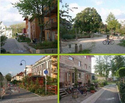 Il programma di sviluppo: creazione di abitazioni in prossimità del Già prima della progettazione urbanistica, il comune di Friburgo, proprietario dell area, aveva formulato gli obiettivi da