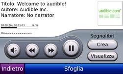 Uso dei lettori multimediali Per modificare una sequenza di brani: 1. Mentre si ascolta la musica, toccare Sfoglia > Sequenze di brani. 2.