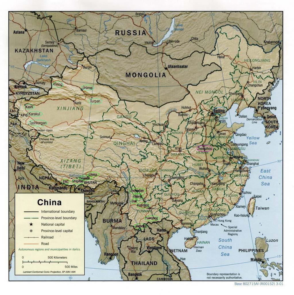 Fino al XVIII secolo, la Cina era stata un impero grande e potente, ma nel XIX aveva subito il dominio militare ed economico di Usa e