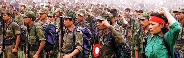 Mao guadagnò l appoggio dei contadini senza terra; durante la guerra civile la sua armata percorse la Cina a piedi, compiendo migliaia