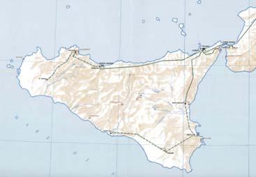 Principali caratteristiche primo attraversamento in cavo stretto Collegamento 380 kv in singola terna misto aereo/cavo lunghezza totale km 80,1 Numero di cavi: 3+1 (riserva smistabile su una