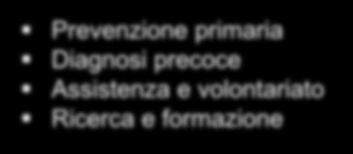 Da anni la LILT di Milano è impegnata nella sensibilizzazione, educazione e informazione, per diffondere l adozione di stili di vita corretti e sani per la prevenzione dei tumori, e nella diagnosi