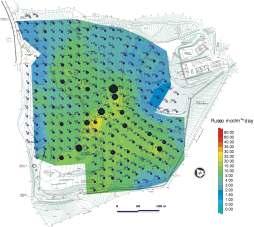 La strumentazione permette l indagine delle emissioni di metano, biossido di carbonio, idrogeno solforato e di COV utilizzando le tecniche analitiche riportate in tabella: Metodologia LDL [moli/m 2