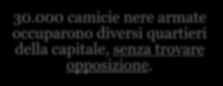 Perciò, nell ottobre del 1922 organizzò