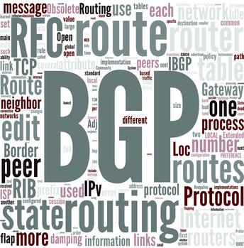 BGP E il più diffuso protocollo EGP (standard de facto) E il collante di Internet Permette agli AS di annunciare la propria presenza in rete, ed essere raggiunti Il problema del routing tra AS è