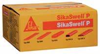Sikalastic -1K SikaSwell -P SikaTop Seal-107 Malta cementizia monocomponente flessibile, fibrorinforzata per impermeabilizzazione e protezione del calcestruzzo.