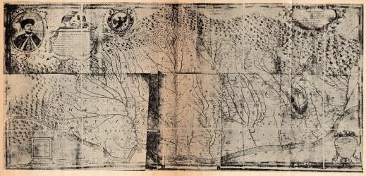 Figura 8: Harta Valahiei de la 1700.