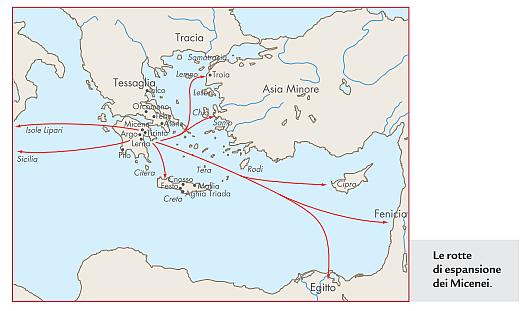 Micene, Sparta, Corinto (o achea) XVI-XII sec.