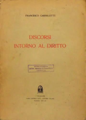 3. Diritto e processo, Napoli, Morano, 1958, Trattato del Processo