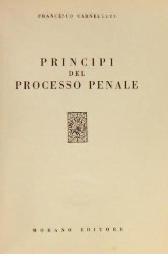 Progetto del Codice di Procedura Civile presentato alla