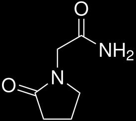 interazione con il sottotipo A della proteina 2 della vescicola sinaptica (SV2A) [68]; si pensa che questo legame provochi un inibizione del rilascio di glutammato a livello delle terminazioni [69].