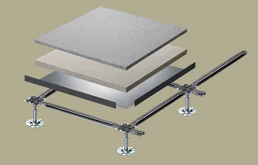 Il rivestimento superiore è la parte visibile che caratterizza l estetica del pannello; è disponibile in una vasta gamma di colori ed in materiali diversi in relazione alle esigenze dell utenza o