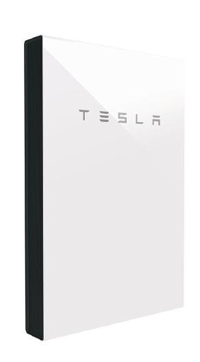 POWERWALL 2 CC L'unità Powerwall di Tesla è un sistema di batteria CC per l'uso in proprietà residenziali o commerciali di dimensioni ridotte.